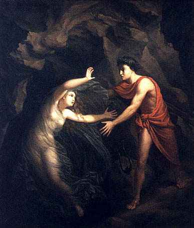 Орфей теряет Эвридику навсегда