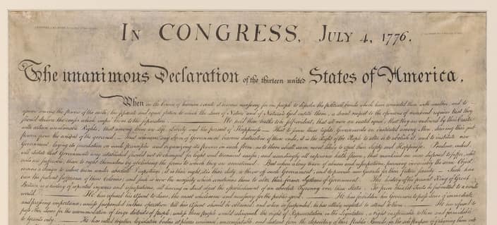 Майкл Спаркс и Декларации независимости США